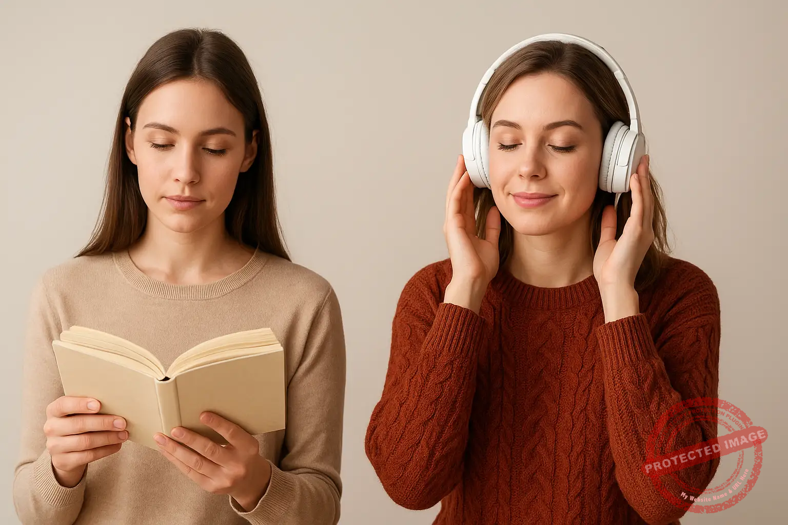 کتاب صوتی بهتر است یا متنی